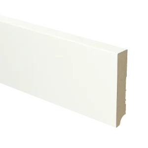 Whiteline MDF plint 90x18mm Wit Gefolied Gereduceerde Prijs