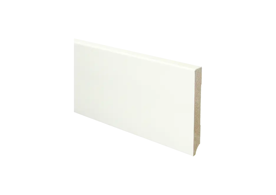 Alleen Vandaag Budget Line MDF Plint 120x15mm Wit Gegrond