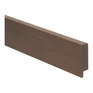 Speciale Aanbieding Rechte Plint 54x15mm Mahonie Onbehandeld