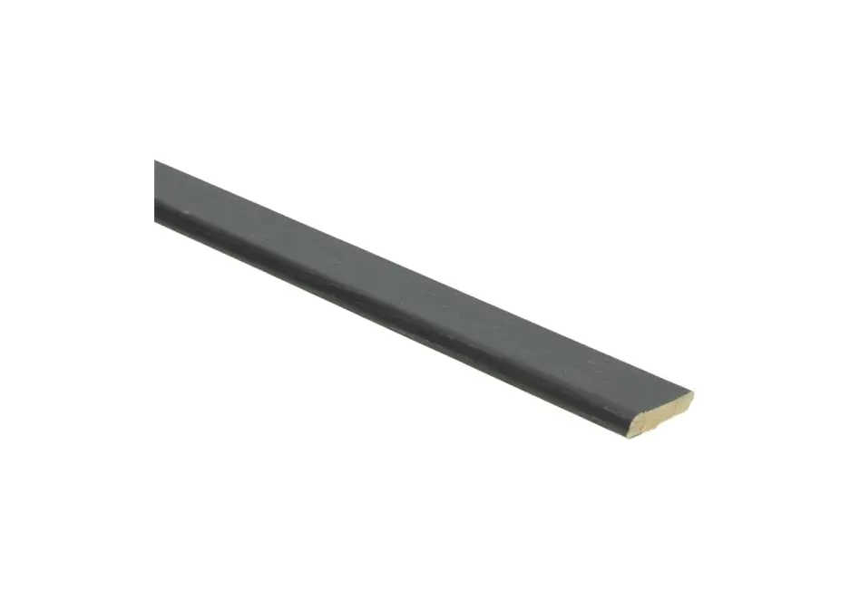 Plakplint Zwart - 240cm Direct Verzonden