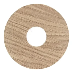 Exclusieve Aanbieding Zelfklevende Rozet (17 mm) Vintage Eik Natuurvernist (10 st.)
