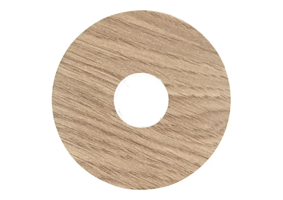 Exclusieve Aanbieding Zelfklevende Rozet (17 mm) Vintage Eik Natuurvernist (10 st.)