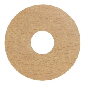Zelfklevende Rozet (17 mm) Beuken Licht (10 st.) Direct Beschikbaar