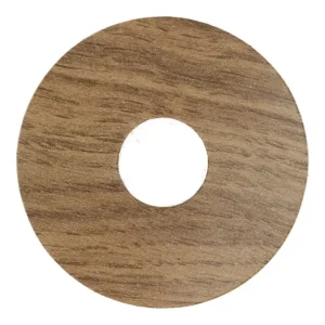 Nieuw Zelfklevende Rozet (17 mm) Eiken Natuur Geolied (10 st.)