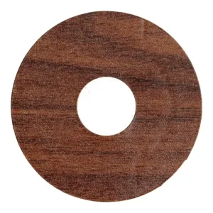 Alleen Vandaag Zelfklevende Rozet (17 mm) Mahonie (10 st.)