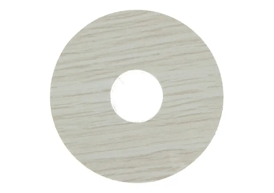 Zelfklevende Rozet (17 mm) Dockland Oak (10 st.) Meest Verkocht