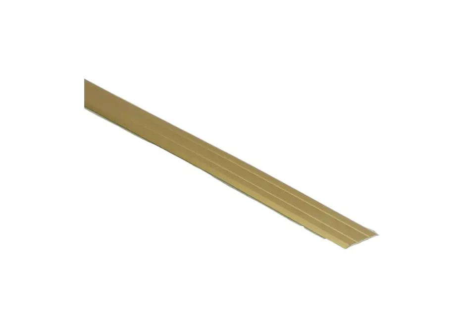 Dilatatieprofiel Zelfklevend 25mm Aluminium Goud - 270cm Direct Verzonden