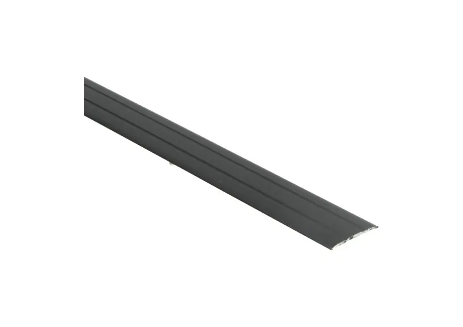 Direct Verzonden Dilatatieprofiel Zelfklevend 37mm Aluminium Zwart - 300cm