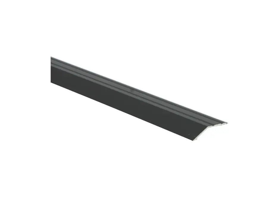 Overgangsprofiel Zelfklevend 8mm Aluminium Zwart - 100cm Snelle Levering