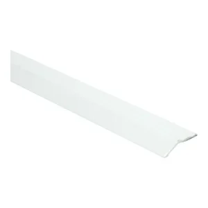 Rechtstreeks Van De Fabrikant Overgangsprofiel Zelfklevend 8mm Aluminium Wit - 270cm