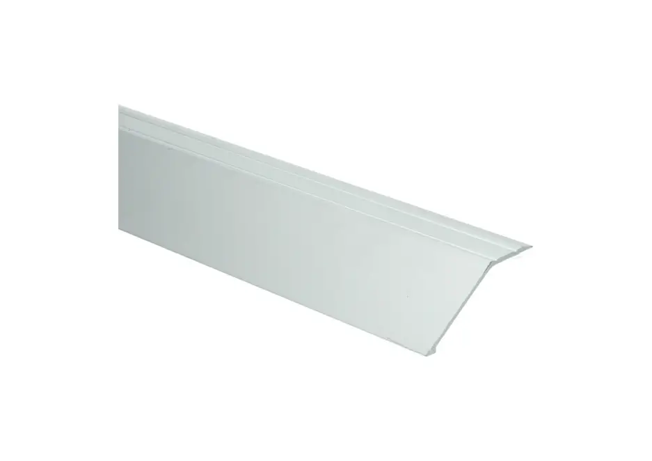 Gecertificeerd Overgangsprofiel Zelfklevend 22mm Aluminium Zilver - 270cm
