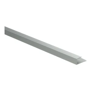 Gecertificeerd U-profiel 10mm Zilver - 270cm