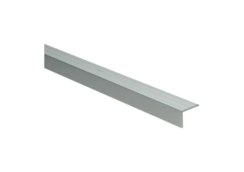 Rechtstreeks Van De Fabrikant Hoeklijnprofiel Zelfklevend 20mm Zilver - 300cm