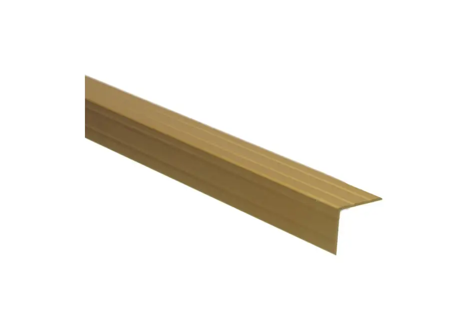 Veilige Betaling Duo-hoeklijnprofiel Zelfklevend 24.5 x 30mm Goud- 270cm