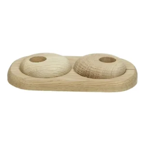 Veilige Betaling Duo-rozet Variabel Eiken Onbehandeld 16 mm