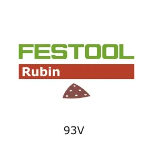 Schuurdriehoek Rubin STF-V93/6-RU/ 50st Hoge Kwaliteit