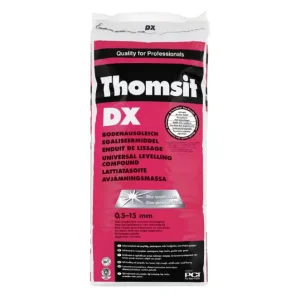 Thomsit Egalisatie DX (PVC/parket) - 25 kg Hoge Kwaliteit