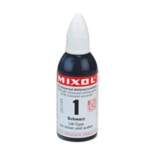 Premium Mixol Kleurpigment tbv Lijm Zwart 20 ml