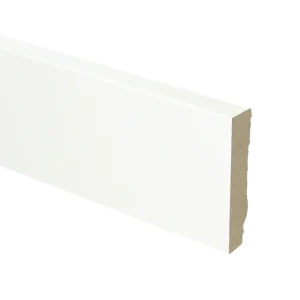 Whiteline MDF plint 70x15mm Wit Gefolied Gecertificeerd