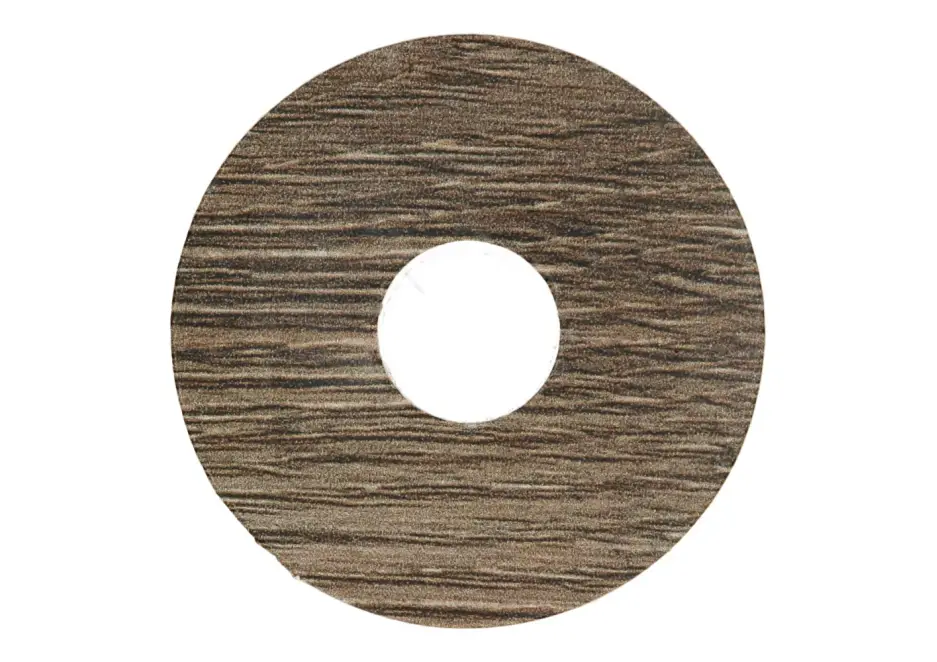 Tijdelijk Beschikbaar Zelfklevende Rozet (17 mm) Mountain Oak Black (10 st.)