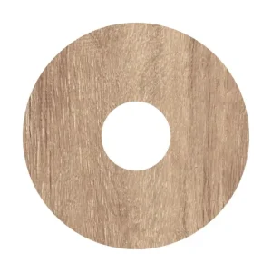 Hete Deal Zelfklevende Rozet (17 mm) Mountain Oak Light Grey (10 st)