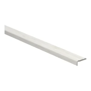 Betaalbaar Hoeklijnprofiel Zelfklevend 10mm Elzen Wit - 200cm