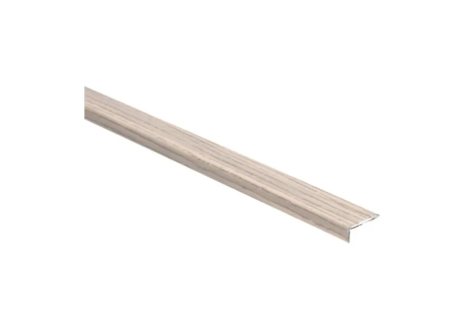 Exclusieve Aanbieding Hoeklijnprofiel Zelfklevend 10mm Grenen Wit - 200cm