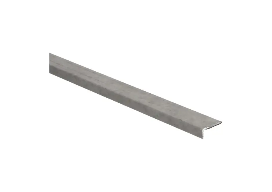Snelle Levering Hoeklijnprofiel Zelfklevend 10mm Tegel Grijs - 200cm