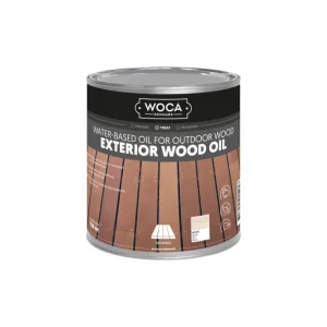 WOCA Exterior Oil Wit - 0,75 Liter Merkproduct