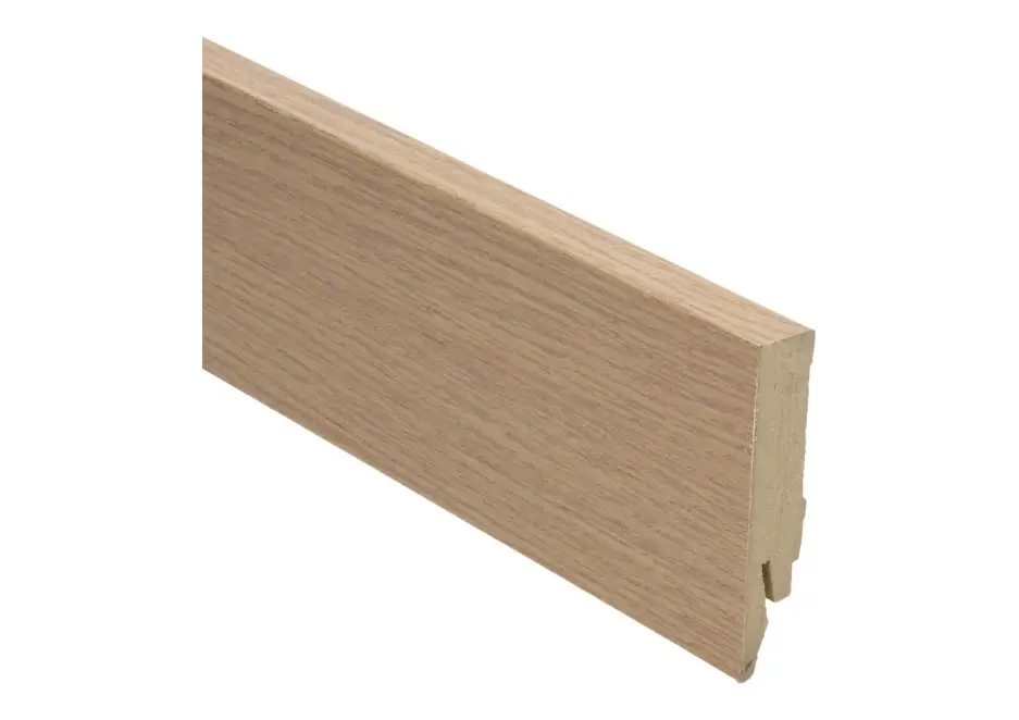 Express Levering MDF Rechte Folieplint 70x14mm Eiken Select