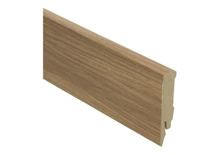 Seizoensaanbieding MDF Rechte Folieplint 70x14mm Eiken Oudfrans