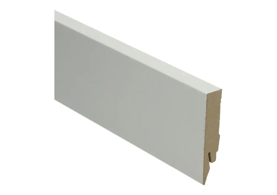 Tijdelijk Beschikbaar MDF Rechte Folieplint 70x14mm Grijs