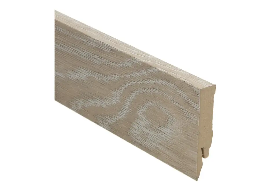 Betaalbaar MDF Rechte Folieplint 70x14mm Scarlet Oak Beige