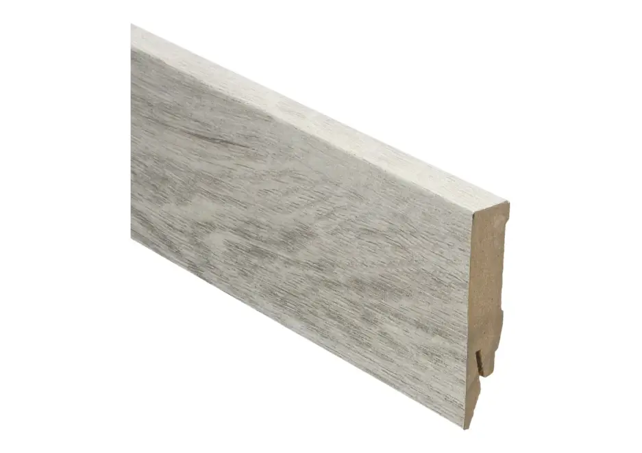 Uitverkoop MDF Rechte Folieplint 70x14mm Castle Oak Light