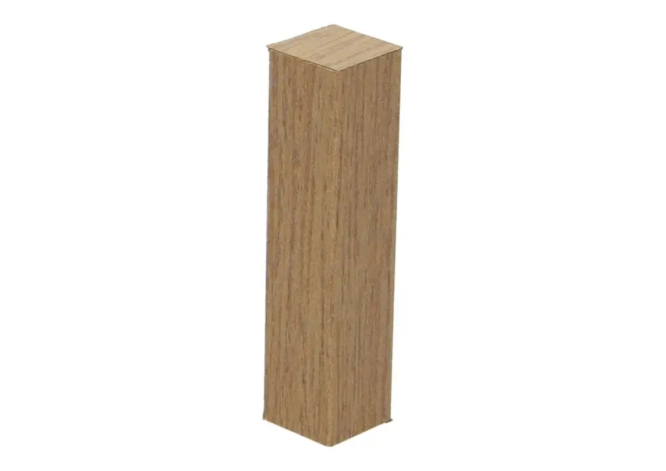 Hoek- en Eindstuk Folie (4st) Eiken Select Merkproduct
