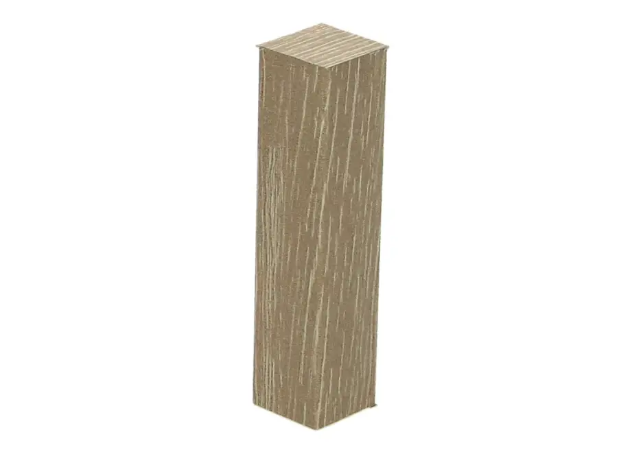 Hoek- en Eindstuk Folie (4st) Antiek Eiken Beige Merkproduct