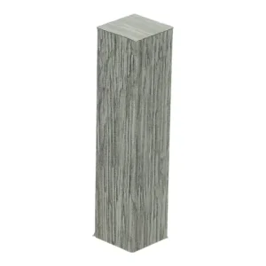 Betaalbaar Hoek- en Eindstuk Folie (4st) Scarlet Oak Light Grey