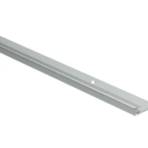 Inschuif Eindprofiel 8mm tbv 5mm PVC Zilver - 250cm Weekendaanbieding