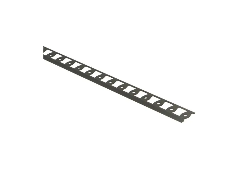Hete Deal In-egaliseer Eindprofiel tot 4.5mm PVC Brons - 250cm