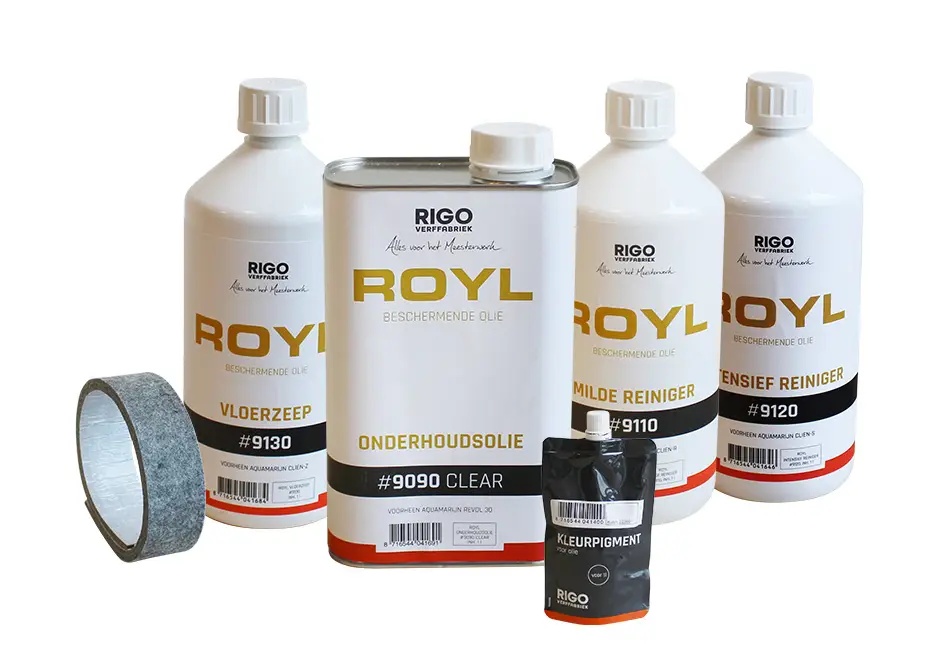 Aanbieding Onderhoudspakket Kleur Olie / Hardwax