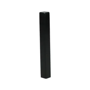 Hete Deal Hoek- en Eindstuk t.b.v. MDF Plint 120x12 Zwart RAL9005