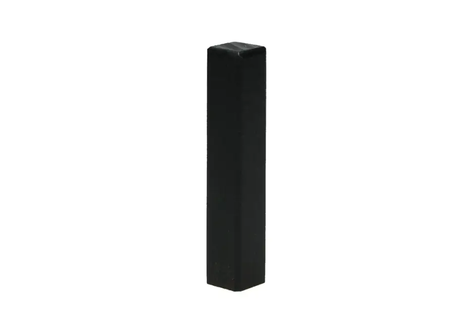Weekendaanbieding Hoek- en Eindstuk t.b.v. MDF Plint 90x15 Zwart RAL9005