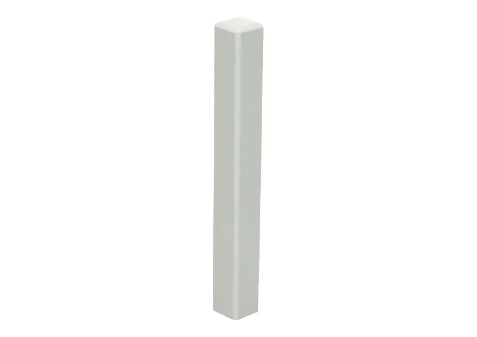 Korting Hoek- en Eindstuk t.b.v. MDF Plint 120x12 Wit RAL9010