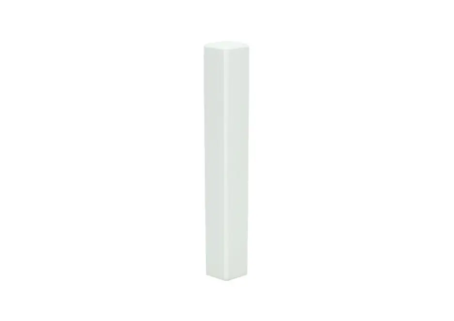 Hoek- en Eindstuk t.b.v. MDF Plint 120x15 Wit RAL9016 Nu Kopen