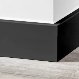 MDF Moderne Plint 120x15mm Voorgelakt RAL 9005 Veilige Betaling