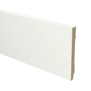 Bestel Nu Whiteline MDF Plint 120x12mm Wit Gefolied