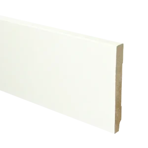 Whiteline MDF plint 120x15mm Wit Gefolied Meest Verkocht