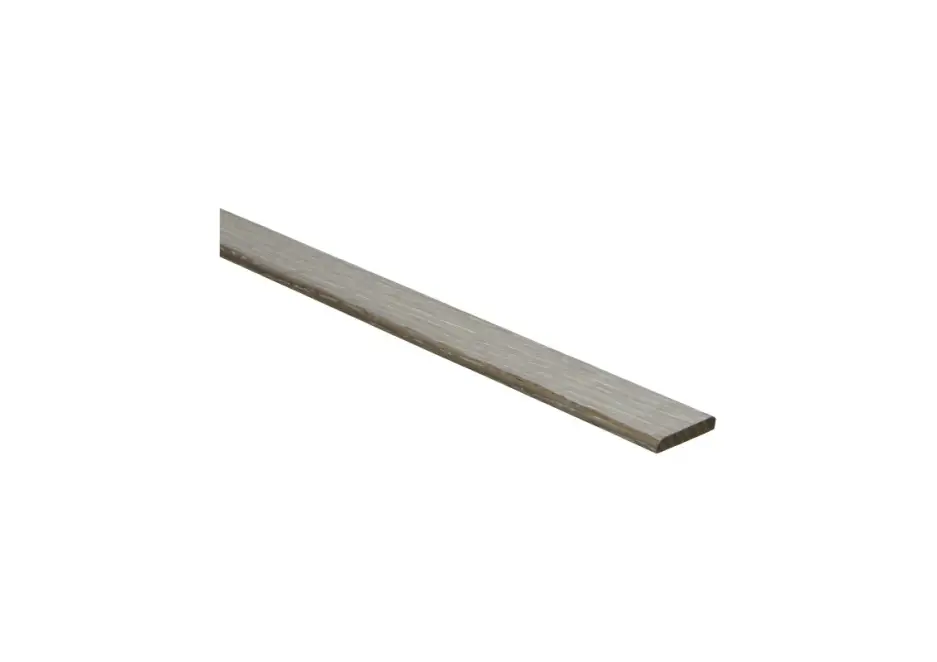 Afwerklijst 6x28mm Massief Eiken Gerookt Extra Wit Geolied Snelle Levering
