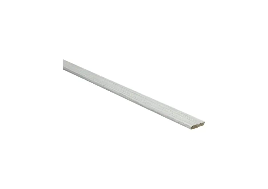 Plakplint Eiken Wit Grijs - 240cm Rechtstreeks Van De Fabrikant