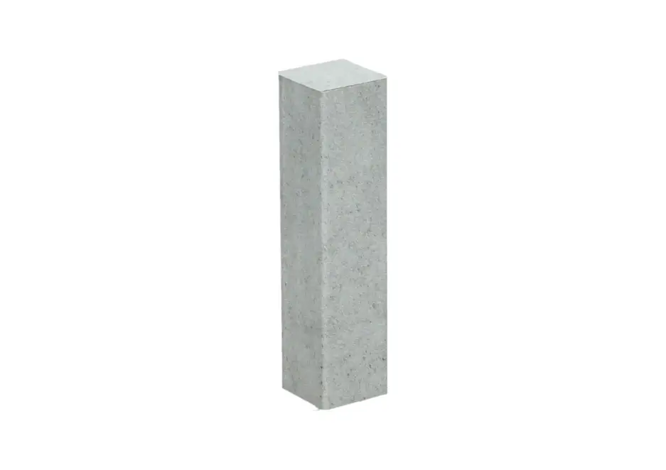 Rechtstreeks Van De Fabrikant Hoek- en Eindstuk Folie (4st) Beton Wit